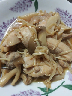 柔らか鶏きのこ-レシピのメイン写真