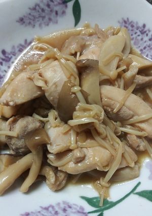 柔らか鶏きのこ-レシピのメイン写真