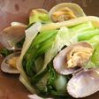 あさりとチンゲン菜のナンプラー蒸し