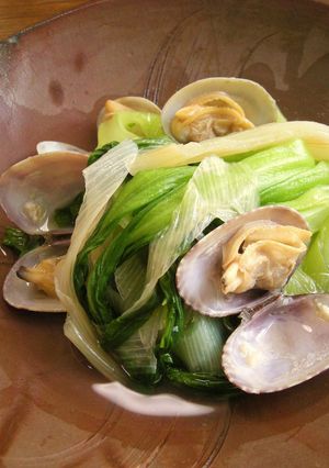 あさりとチンゲン菜のナンプラー蒸し-レシピのメイン写真