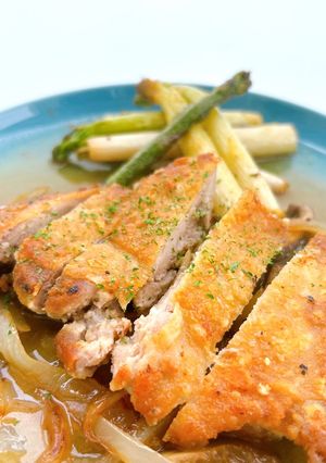 鶏肉と本しめじのスカロッピーネ(ソテー)-レシピのメイン写真