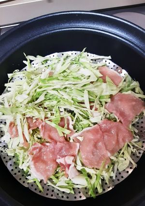 豚肉とキャベツのしっとり蒸し-レシピのメイン写真