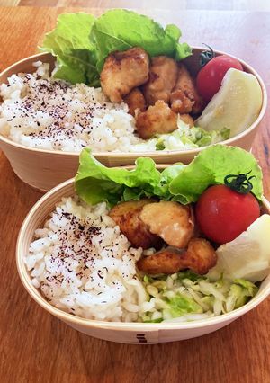 唐揚げ弁当　2-レシピのメイン写真