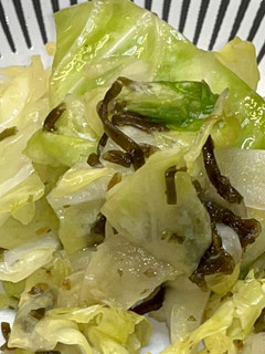キャベツの塩昆布和え-レシピのメイン写真