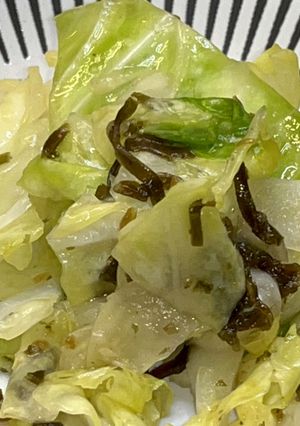 キャベツの塩昆布和え-レシピのメイン写真