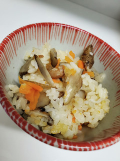 煎り大豆の炊き込みご飯-レシピのメイン写真