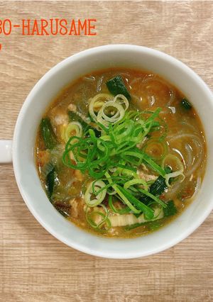 食べるスープ『麻婆春雨スープ』-レシピのメイン写真