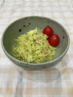 レンジで簡単!温キャベツのカレーチーズ-レシピのメイン写真
