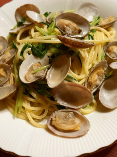 【夏バテ予防】あさりと豆苗のスパゲッティ-レシピのメイン写真