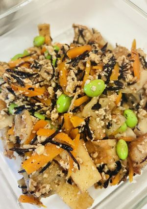 お豆腐のひじき煮-レシピのメイン写真