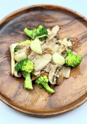 にんにくとブロッコリーの豚バラ炒め-レシピのメイン写真