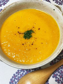 ︎✿塩麹✿にんじんのポタージュ-レシピのメイン写真