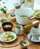 春野菜の味噌汁&キャベツとイカの味噌和え