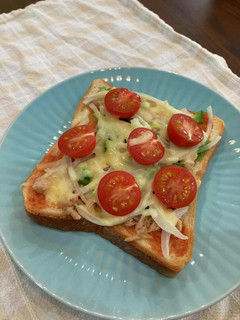 ピザトースト-レシピのメイン写真