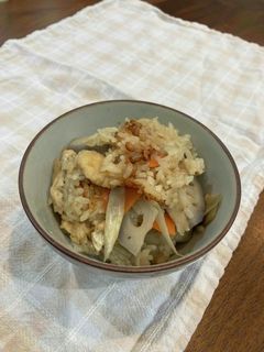 根菜の炊き込みご飯-レシピのメイン写真