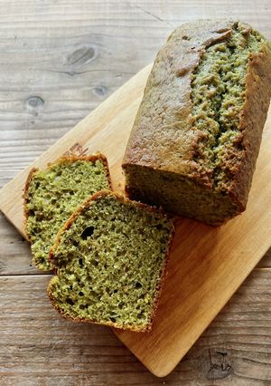 mふわふわ♪緑茶のパウンドケーキ-レシピのメイン写真