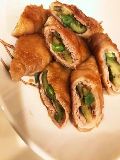 茄子とインゲンの豚バラ巻き-レシピのメイン写真