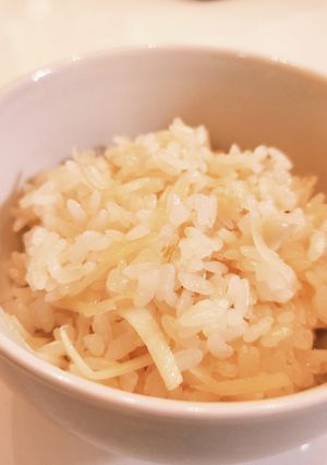 簡単！白だしで新しょうが炊き込みご飯-レシピのメイン写真