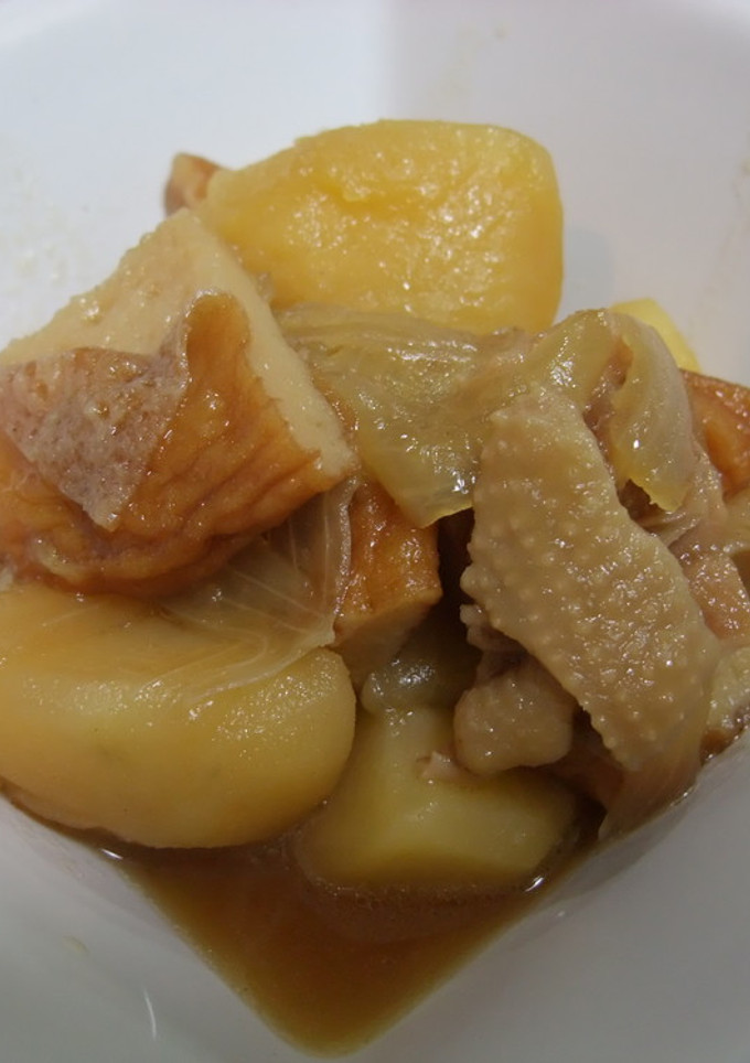 じゃがいもとさつま揚げの簡単煮物-レシピのメイン写真