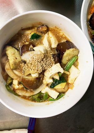 肉無豆腐コク旨ステーキソース味野菜炒め-レシピのメイン写真