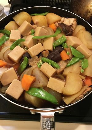 フライパンde 簡単鶏肉じゃが-レシピのメイン写真