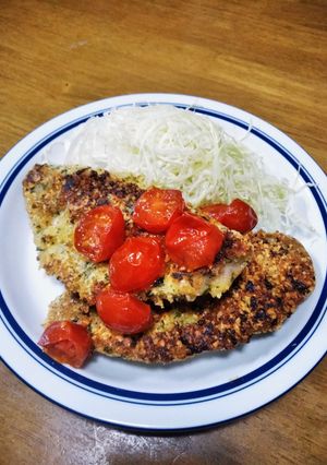 梨湖のアジのごちそうパン粉ソテー-レシピのメイン写真