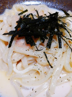 冷凍うどんで簡単たらこうどん!-レシピのメイン写真
