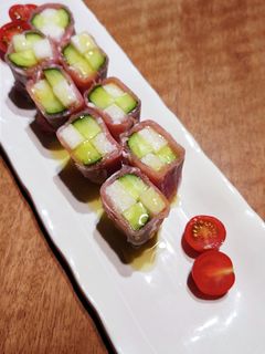 長いもときゅうりの生ハム巻き-レシピのメイン写真