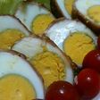 お弁当に☆肉巻きゆで卵の甘辛煮
