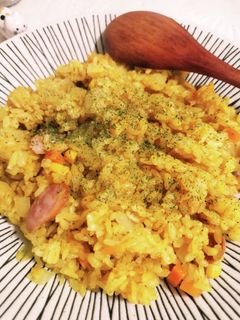簡単!炊飯器カレーピラフ-レシピのメイン写真