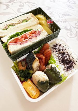 塾弁（昼食、夕方）2023.06.10-レシピのメイン写真
