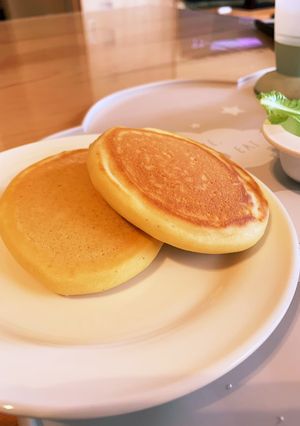 混ぜるだけのふわふわパンケーキ　-レシピのメイン写真
