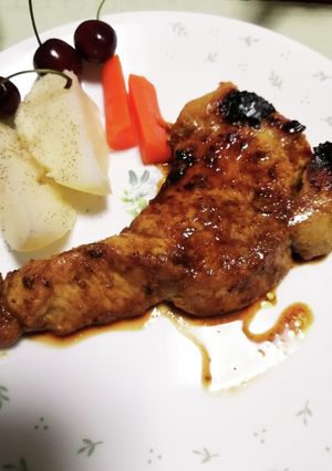 ポークソテー　カレー風味-レシピのメイン写真