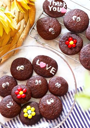 バレンタインに☆HMでブラウニークッキー-レシピのメイン写真