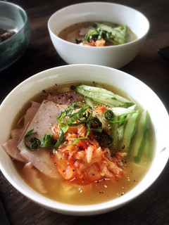 暑い夏に!韓国冷麺風の冷やし素麺♡-レシピのメイン写真
