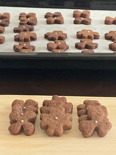 楽しい!ココア型抜きクッキー!-レシピのメイン写真