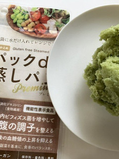 抹茶と甘納豆のもちもち蒸しパン-レシピのメイン写真