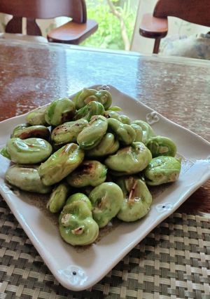 そら豆茹でずにフライパンで炒めるだけ～-レシピのメイン写真