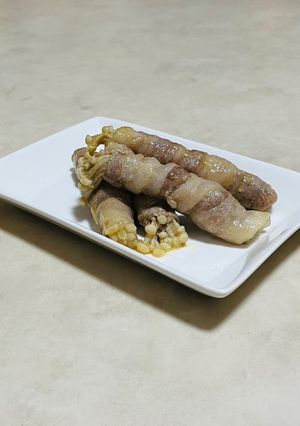 豚肉のエノキ巻き-レシピのメイン写真