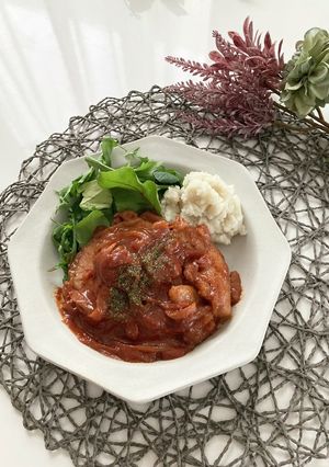 簡単☆やわらかポークチャップ-レシピのメイン写真