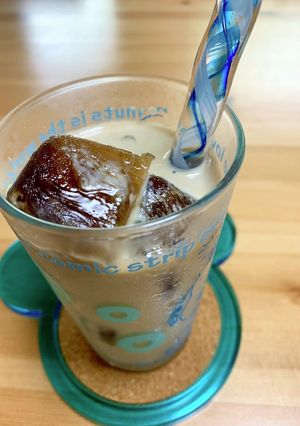 コーヒーの氷♬ アイスカフェ・オ・レ-レシピのメイン写真