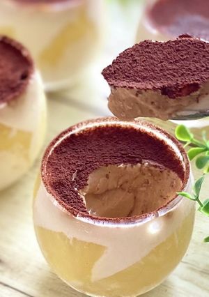 ティラミス風　パインヨーグルトケーキ-レシピのメイン写真