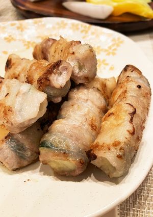 食べ応え満点＊ズッキーニの豚巻き-レシピのメイン写真