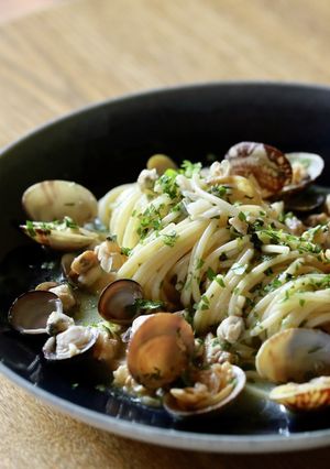 あさりとしじみの冷製パスタ-レシピのメイン写真