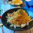 胸肉柔らか下味革命!ワンパン旨鶏パスタ