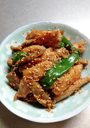 甘辛鶏ごぼう-レシピのメイン写真