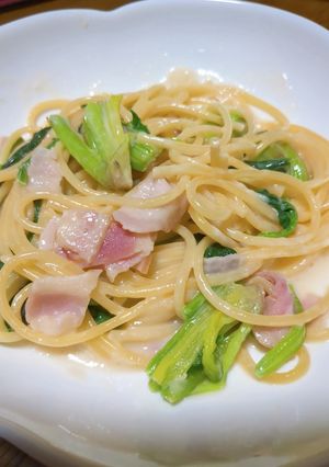 フライパンひとつで!クリームパスタ-レシピのメイン写真