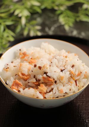 簡単！銀鮭きくらげフレークご飯-レシピのメイン写真