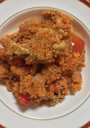 クスクスとパプリカのトマトソース煮-レシピのメイン写真