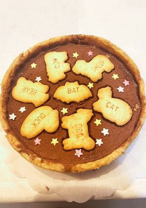 たべっ子どうぶつの生チョコタルト-レシピのメイン写真